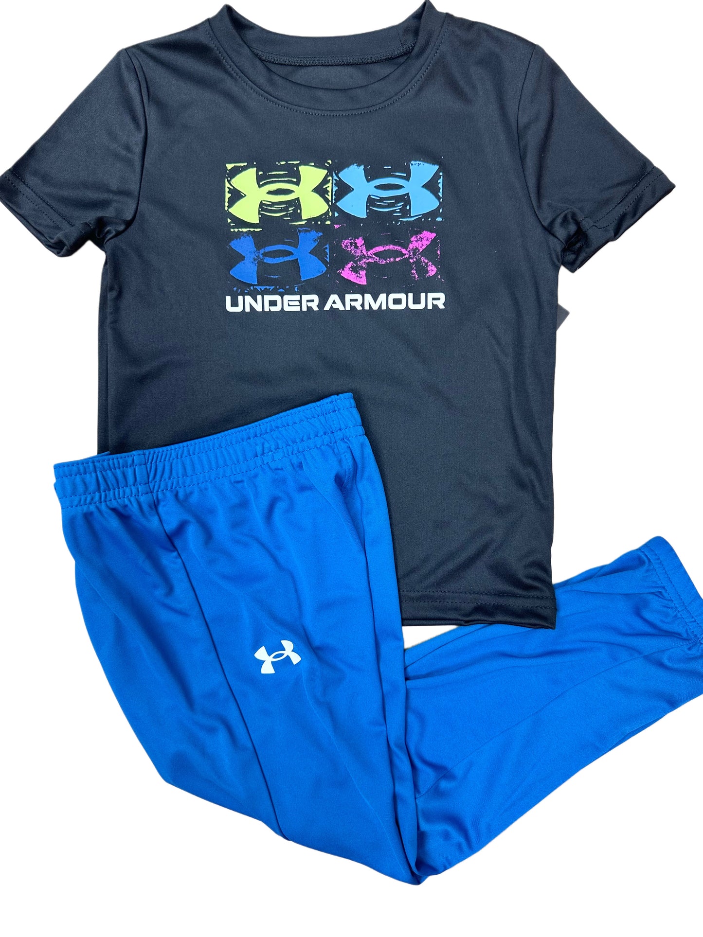 Under Armour Tech SS Jogger Set, Black