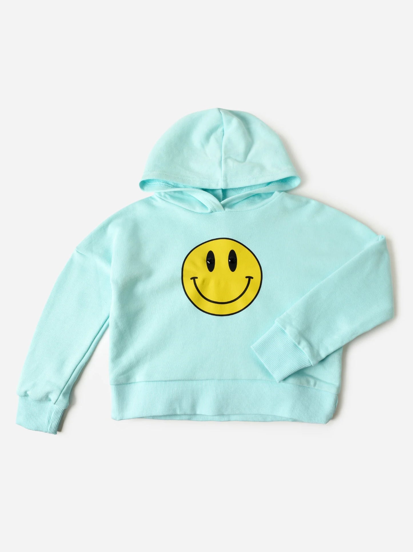 Smile Nation Hoodie, Aqua