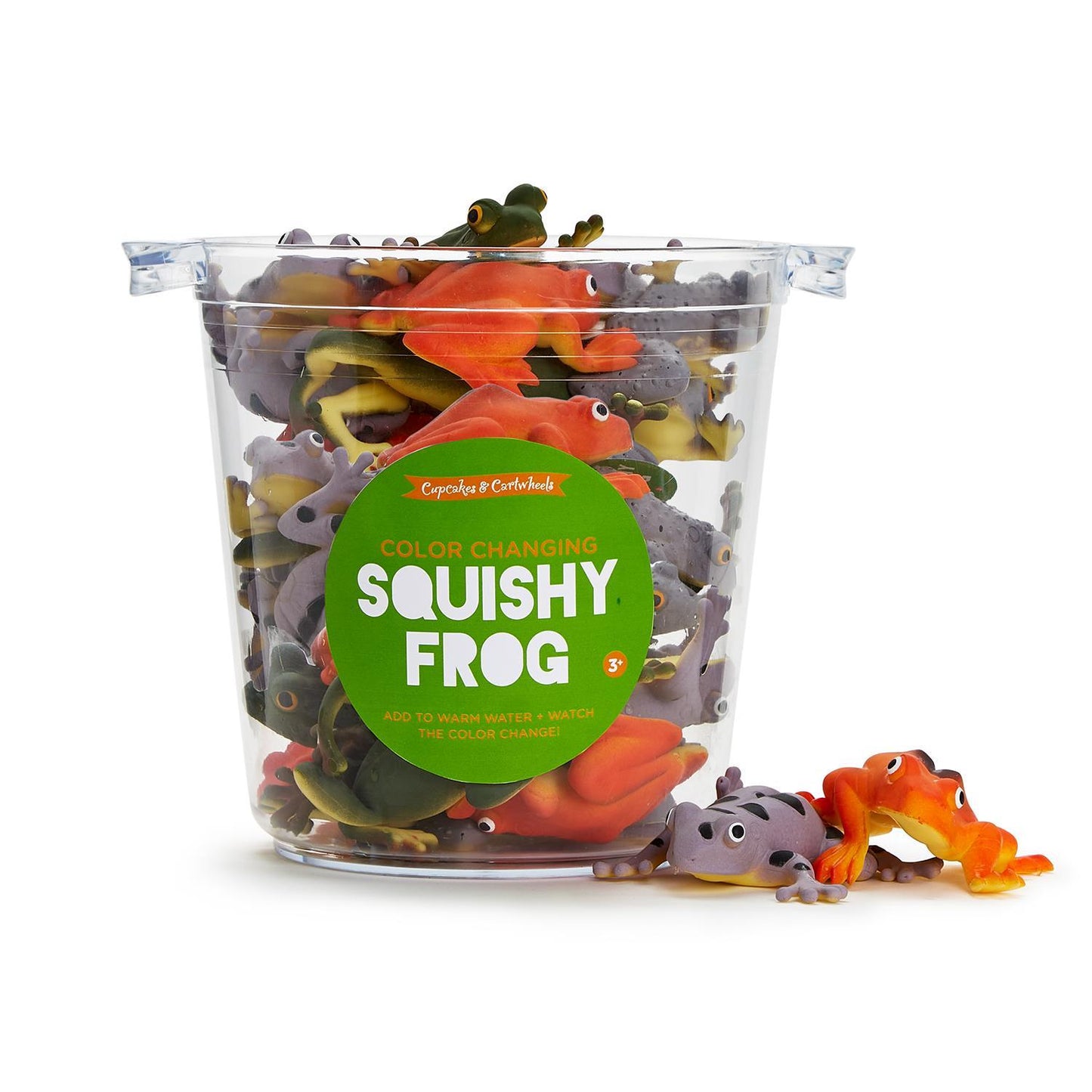 Color Changing Squishy Frog (4 colors)