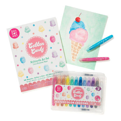 Cotton Candy Do A Dot Mixed Media Art Pad