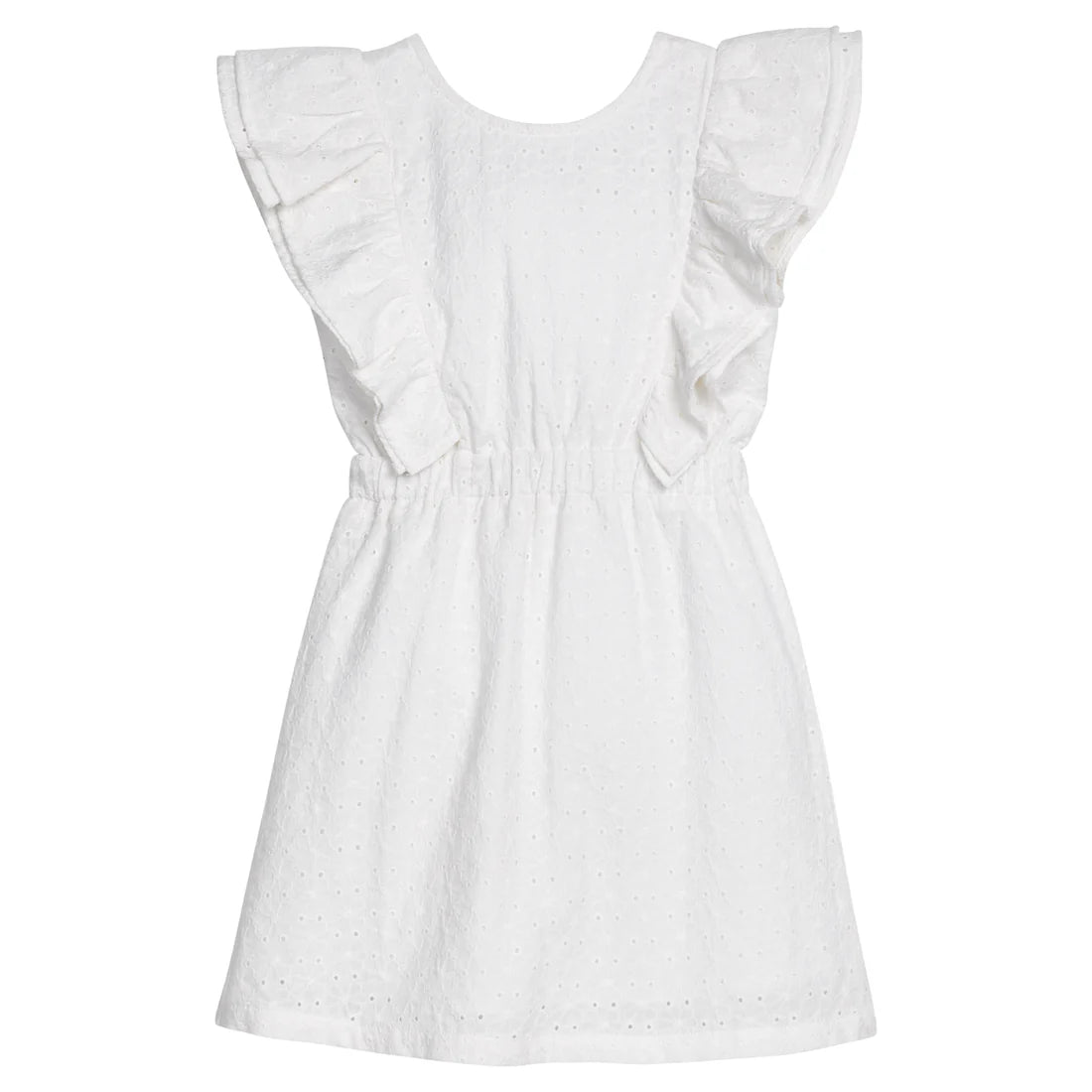 Sadie Dress, White Embroidery