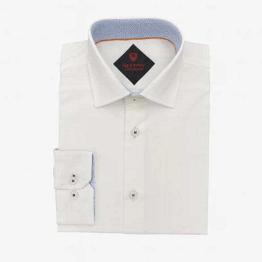 Boy's Dress Shirt, White