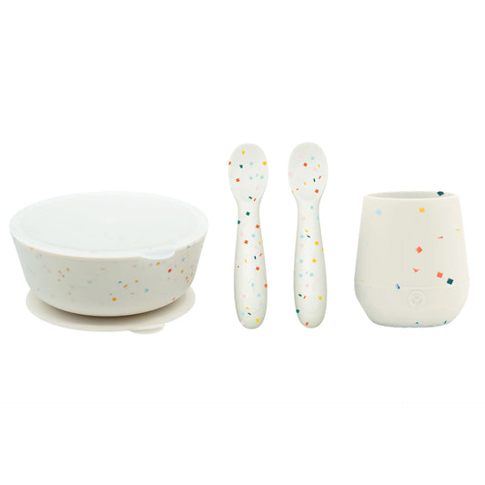 WeeSprout First Mini Feeding Bundle, Confetti