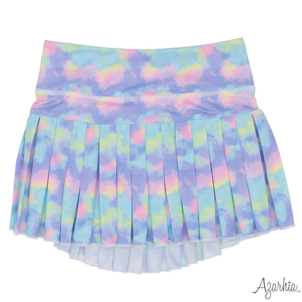 Electric Clouds Mini Pleat