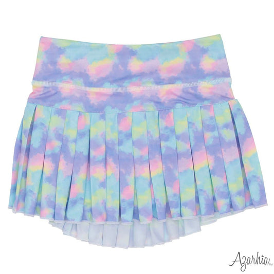 Electric Clouds Mini Pleat