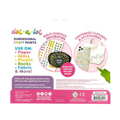 Dot-A-Lot Dimensional Craft Paint, Pearlescent