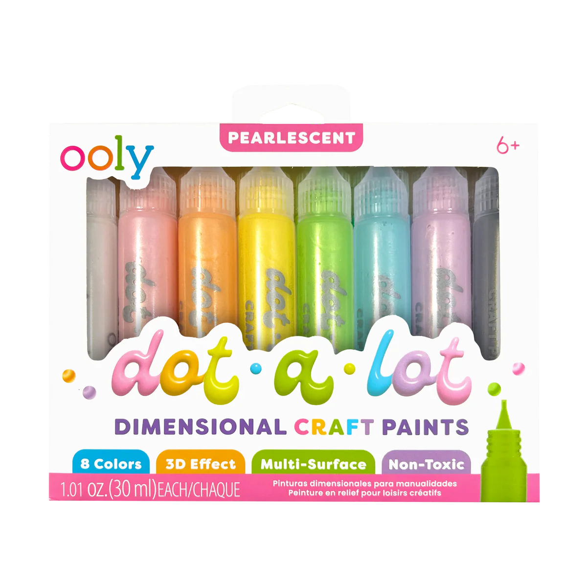 Dot-A-Lot Dimensional Craft Paint, Pearlescent