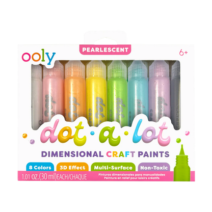 Dot-A-Lot Dimensional Craft Paint, Pearlescent