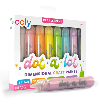 Dot-A-Lot Dimensional Craft Paint, Pearlescent