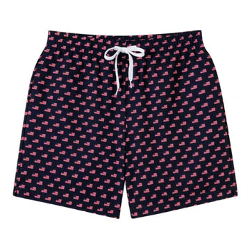 Boys Old Glory Swim Trunks