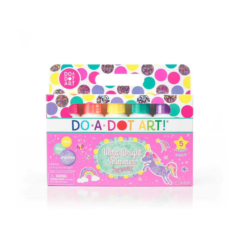 Do A Dot Ultra Bright Shimmer Dot Markers 5 Pack