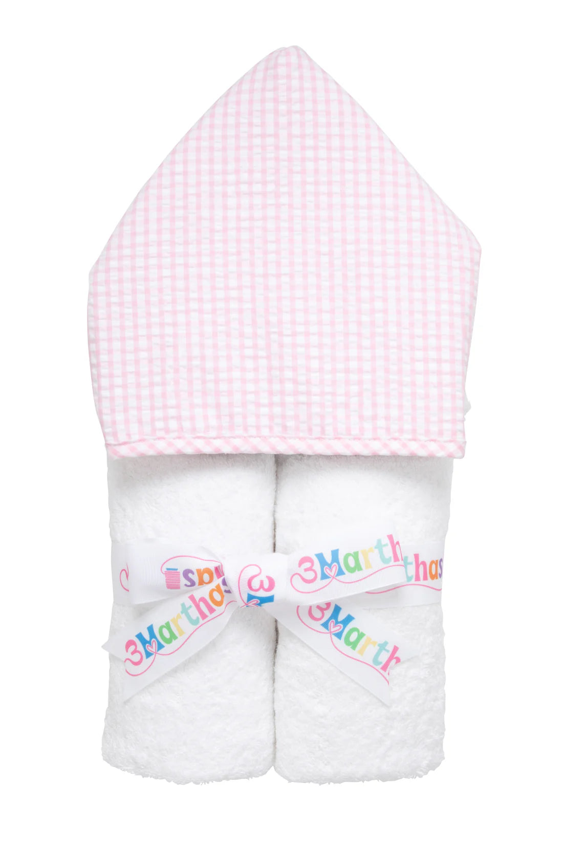 Big Check Everykid Towel, Pink
