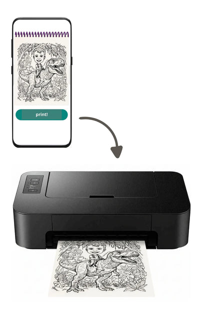 Create Your Own Coloring Book Kit