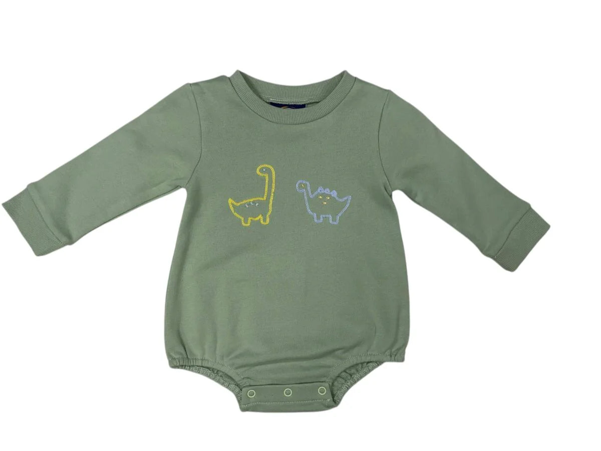 Embroidered Dino Bubble