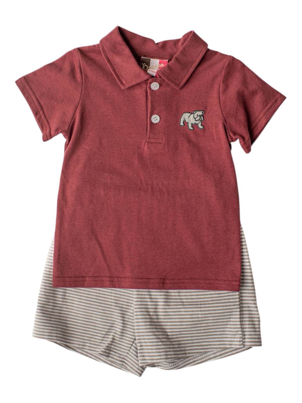 Bulldogs Boys Knit Short Set