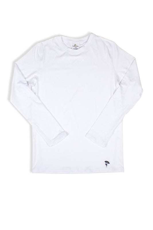 UPF 50+ Rash Guard, White