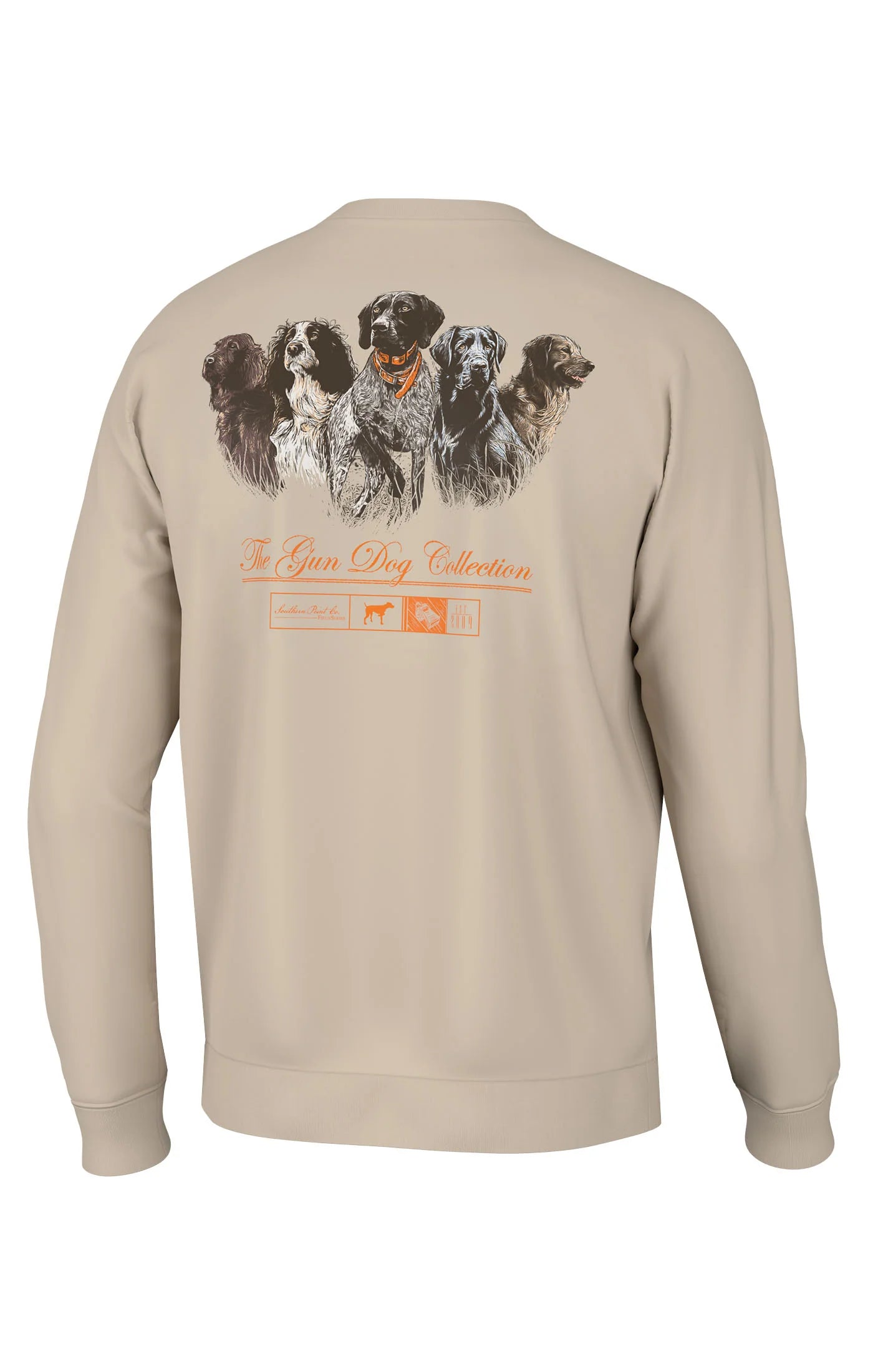 Youth Gun Dog Collection LS Tee, Sandstone