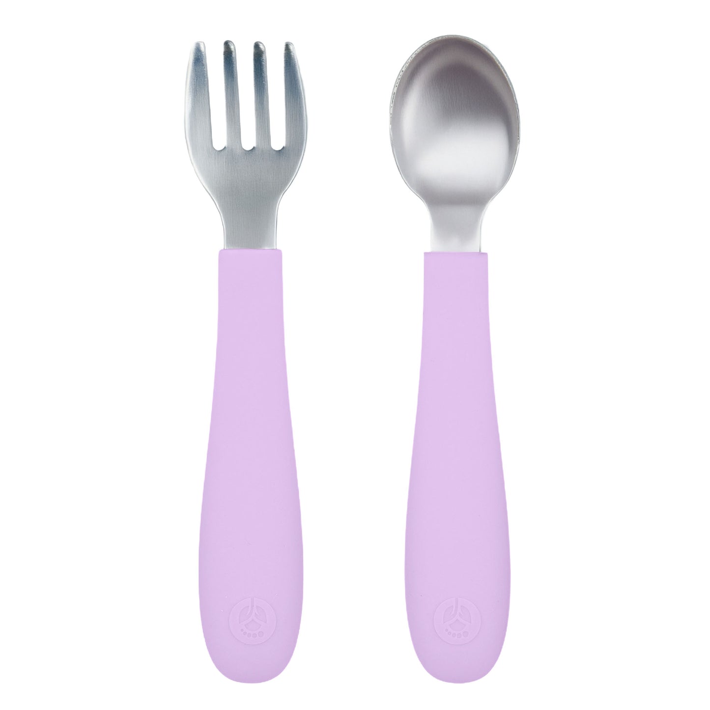 Stainless Steel Toddler Utensils, Lavender