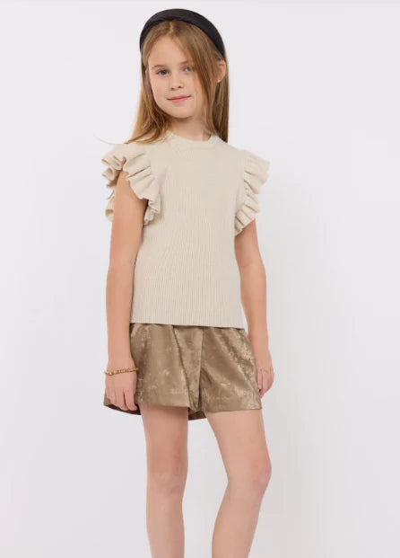 New Chapter Side Zip Shorts, Coco