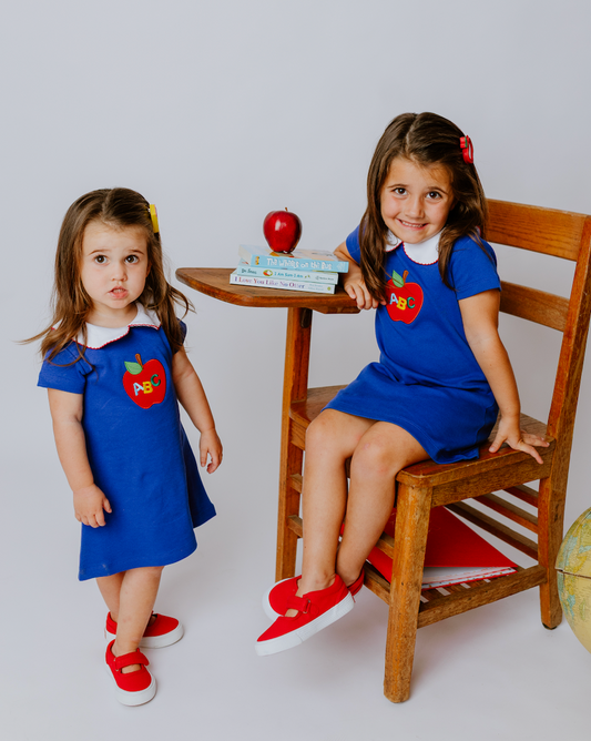 Apple ABC Knit Dress