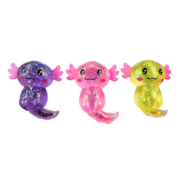 Squishy Axolotl Toy (3 color options)