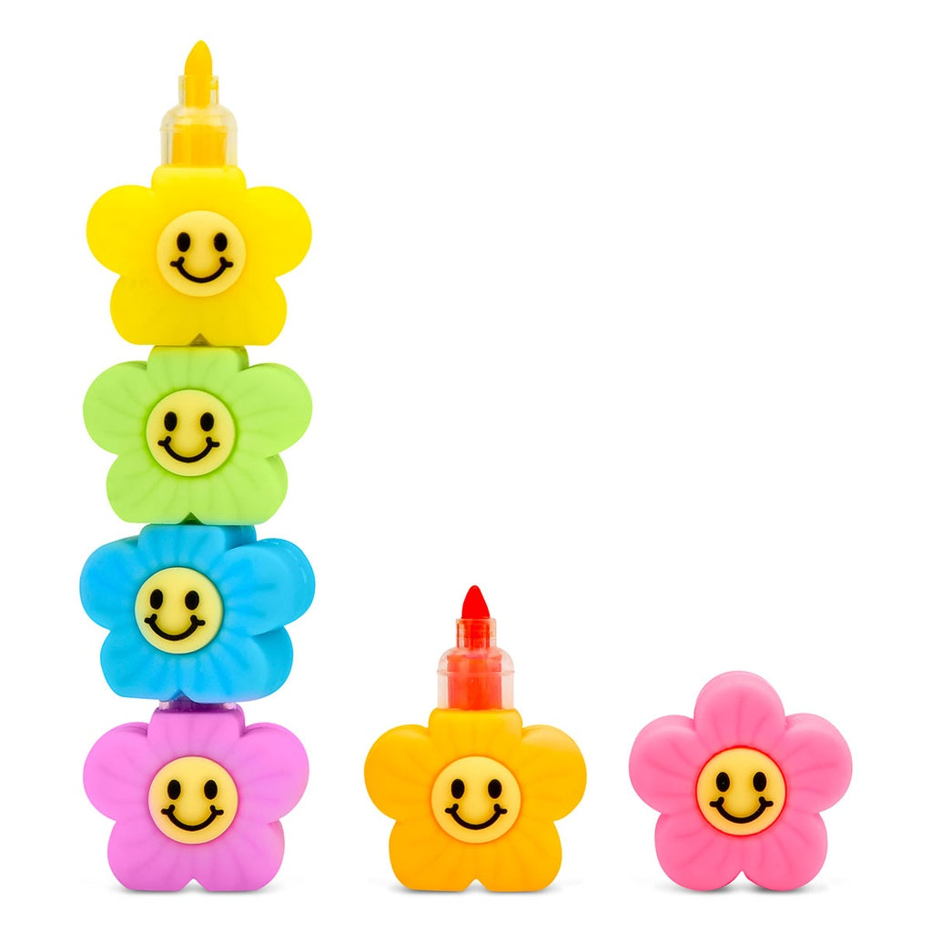 Smile Flower Stackable Markers – Puddleducks Grenada