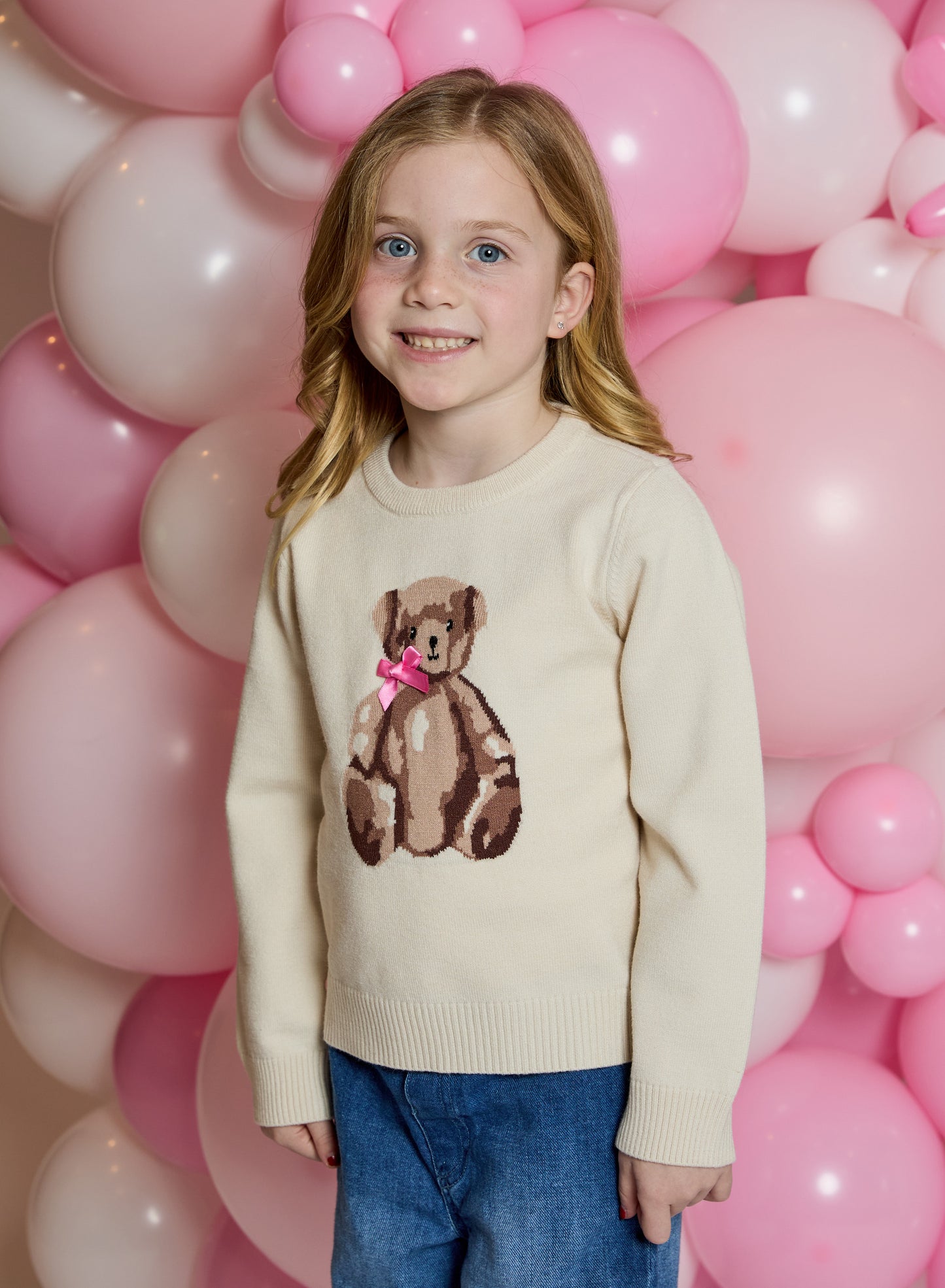 Teddy Sweater, Cream