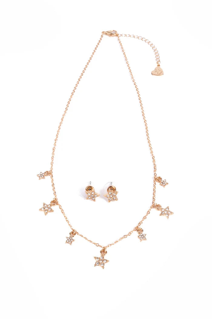 Boutique Chic Rising Star Necklace and Earrings