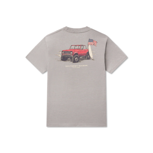 Youth Seawash American Beach Rodeo Tee