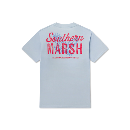 Youth Seawash Freedom Tee, Mist Blue