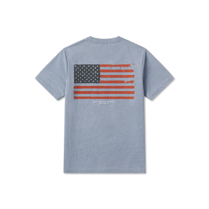 Youth Seawash Vintage Flag Tee