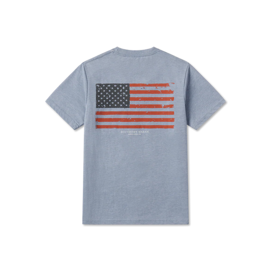 Youth Seawash Vintage Flag Tee