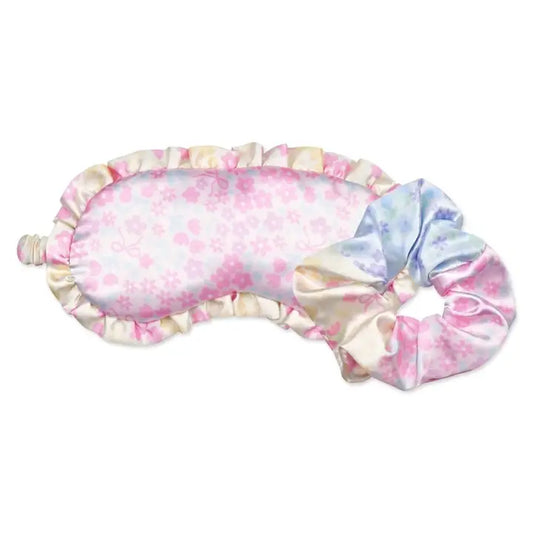 Ditsy Patchwork Eye Mask Scrunchie Set