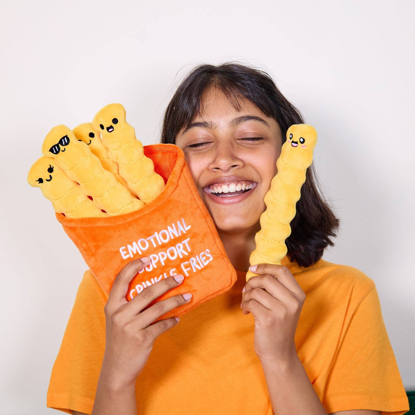 Emotional Support Crinkle Fries