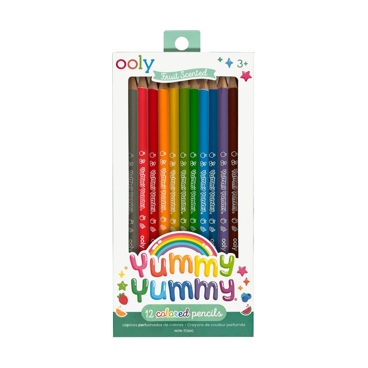 Yummy Yummy Scented Colored Pencils (Set of 12)