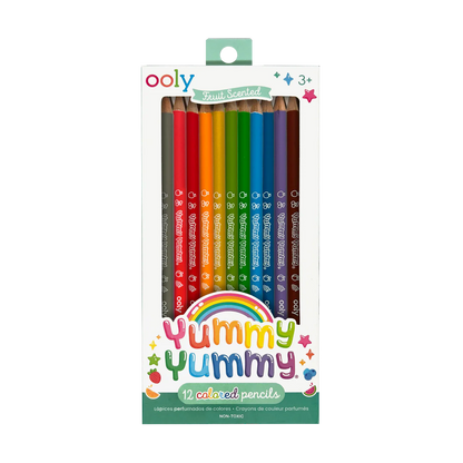 Yummy Yummy Scented Colored Pencils (Set of 12)