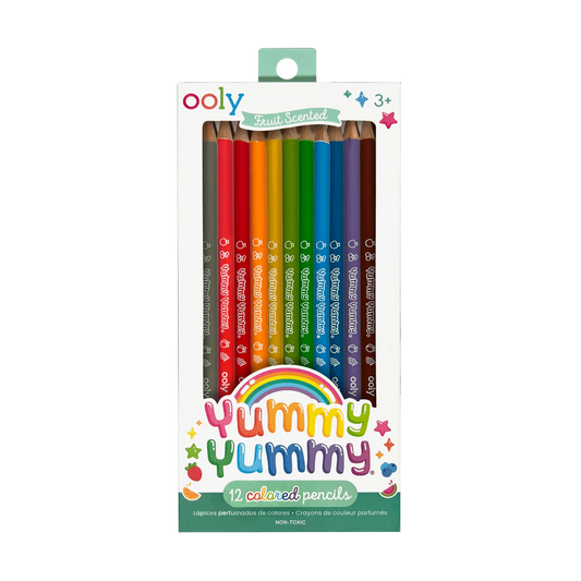 Yummy Yummy Scented Colored Pencils (Set of 12)