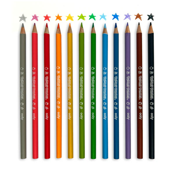 Yummy Yummy Scented Colored Pencils (Set of 12)