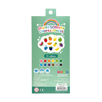Yummy Yummy Scented Colored Pencils (Set of 12)