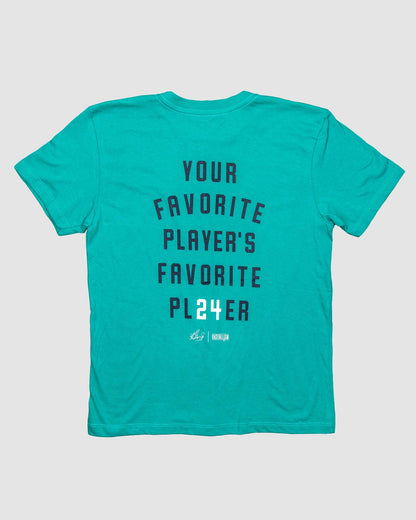 Your Favorite Player Youth (Teal) - Collection