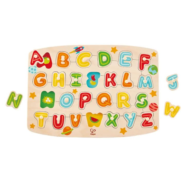 Alphabet Peg Puzzle