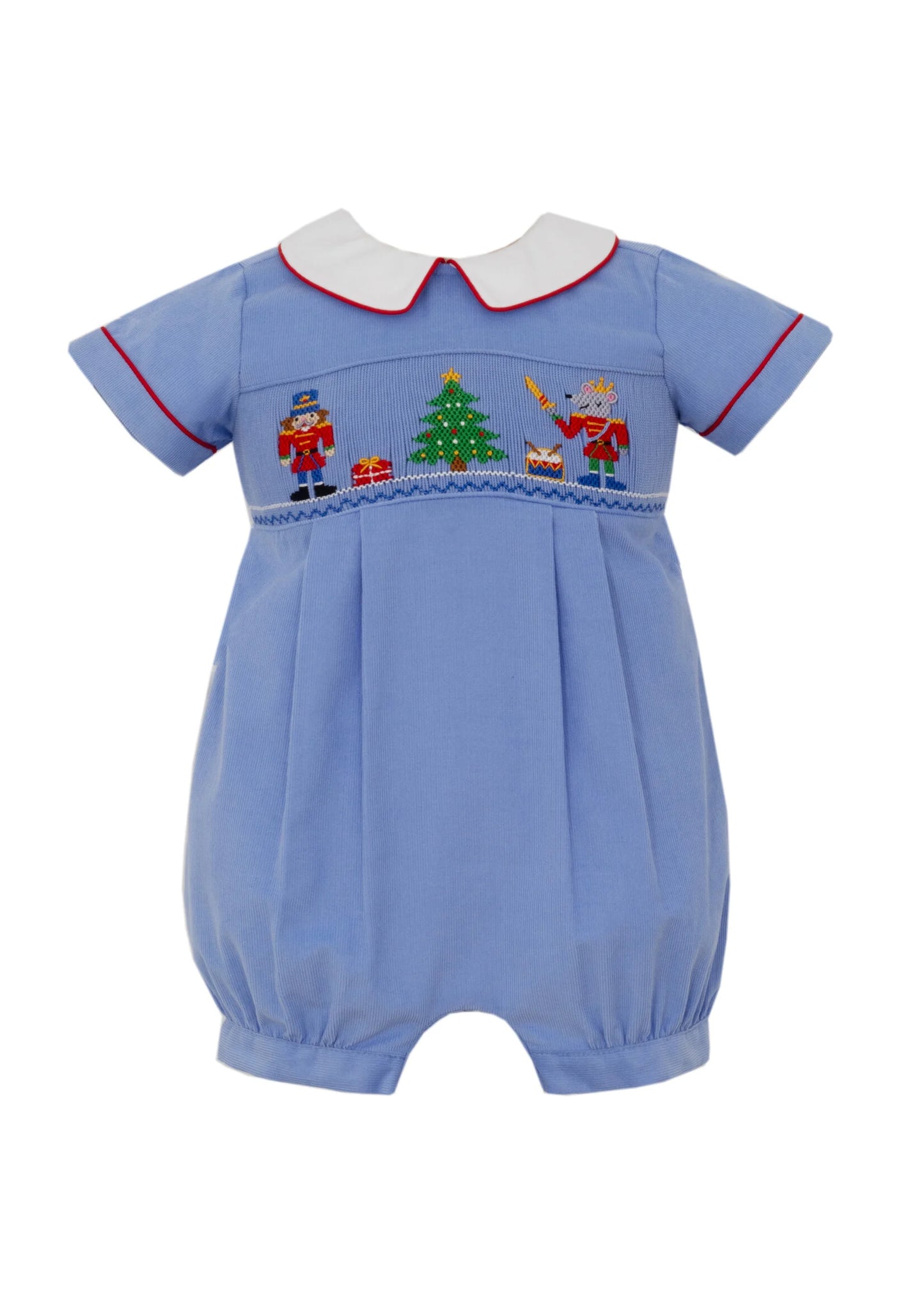 Nutcracker Periblue Corduroy Romper