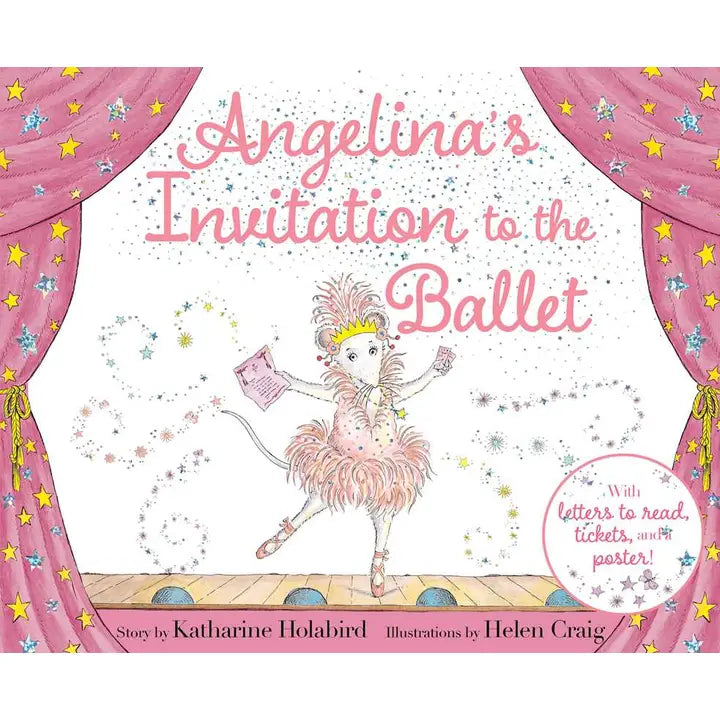 Angelina's Invitation to the Ballet Book