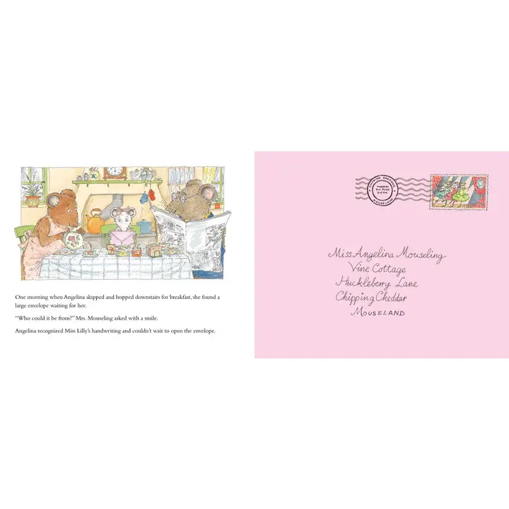 Angelina's Invitation to the Ballet Book