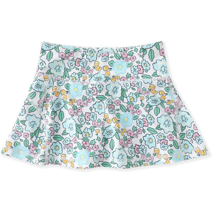 Aqua Bloom Active Tennis Skirt