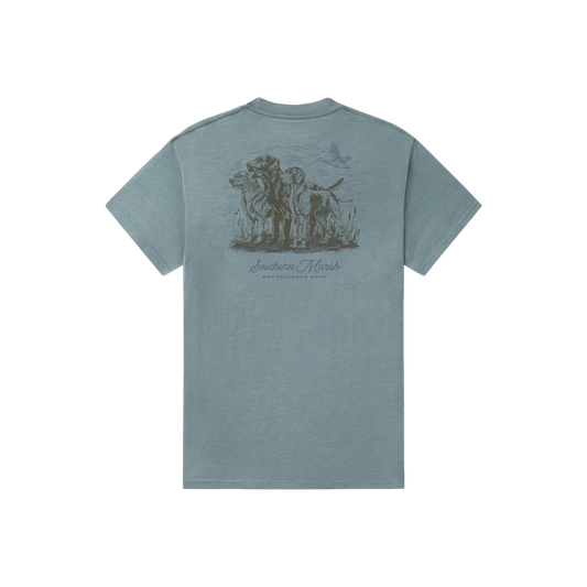 At The Ready Seawash SS Tshirt, Burnt Sage