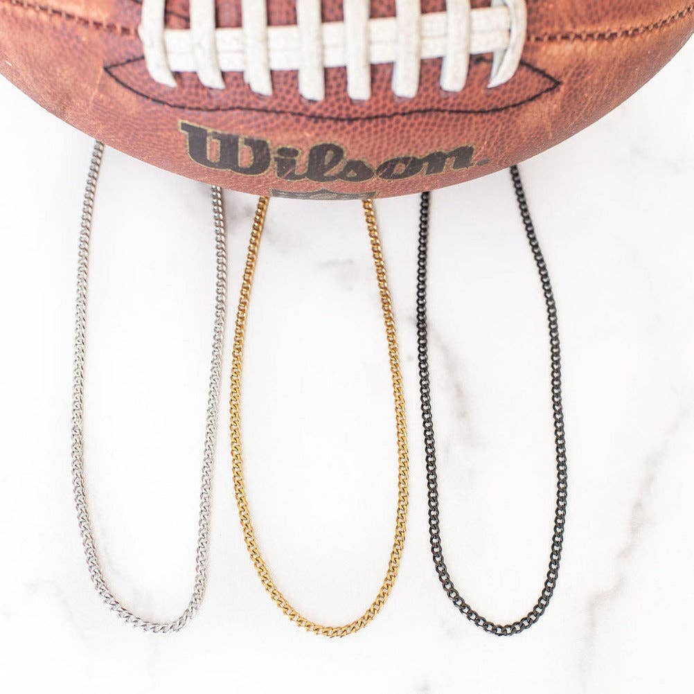 Thin Cuban Link Chain | Gold