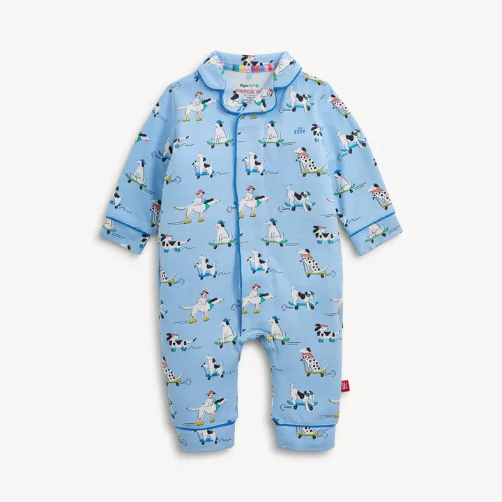 Ruff Riders Romper w/Piping