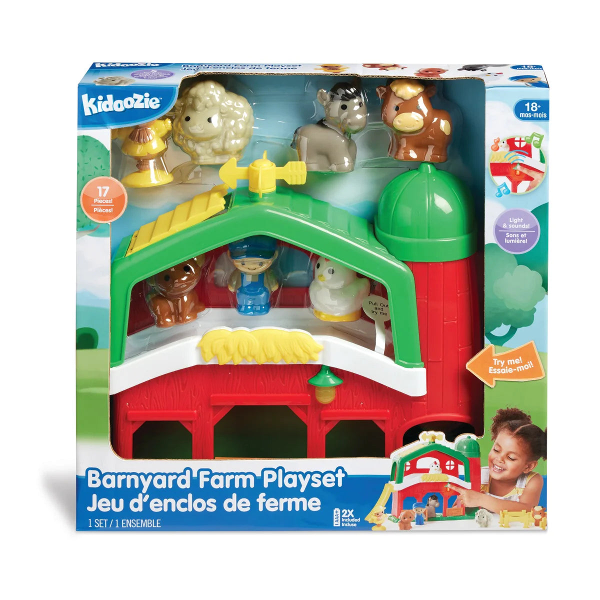 Barnyard Play Set Barnyard Farm Playset – Puddleducks Grenada