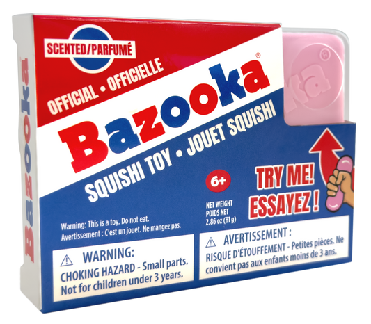 BAZOOKA Gum Scented Squishi Toy